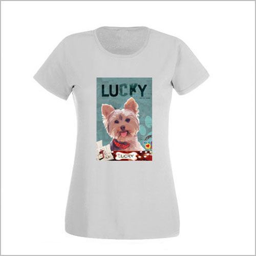 Camiseta chica personalizada con tu mascota
